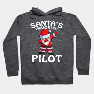 Santas Favorite Pilot Christmas Hoodie